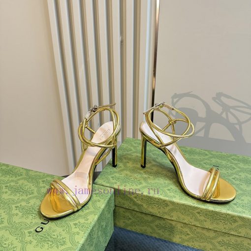 GUCCi high-heeled sandals series, every detail has been carefully polished. This sandal is mqqvfz7to - Image 4