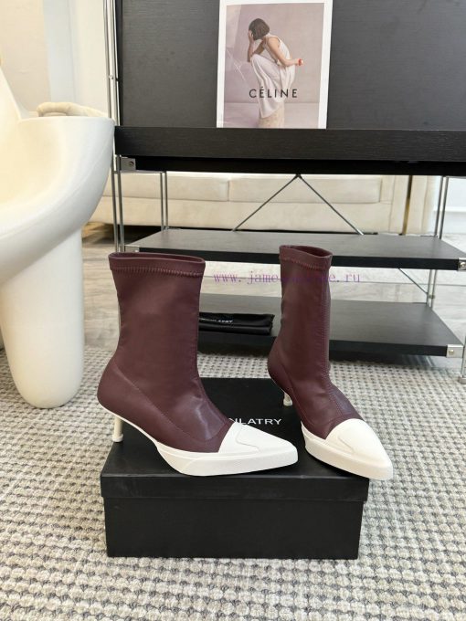 DYMONLATRY niche designer's new pointed short bootsHeight increase within 3cm, easy elongatilf6rxz2j - Image 3