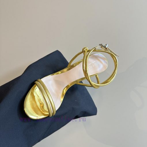 GUCCi high-heeled sandals series, every detail has been carefully polished. This sandal is mqqvfz7to - Image 9