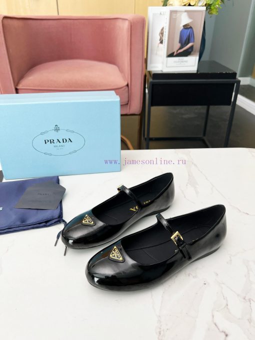 PRADA's 24 year new British style dance shoes, small leather shoes, and loafers - retro fashmcdzckqw