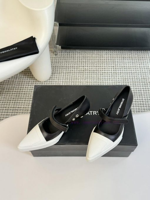 Mary JaneDYMONLATRY niche designer's new pointed short bootsHeight increase within 3cm, easynscd0wgv - Image 4