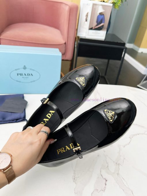 PRADA's 24 year new British style dance shoes, small leather shoes, and loafers - retro fashmcdzckqw - Image 3