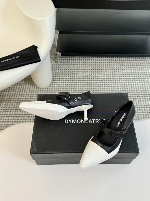 Mary JaneDYMONLATRY niche designer's new pointed short bootsHeight increase within 3cm, easynscd0wgv - Image 5