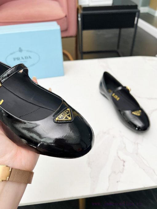 PRADA's 24 year new British style dance shoes, small leather shoes, and loafers - retro fashmcdzckqw - Image 4