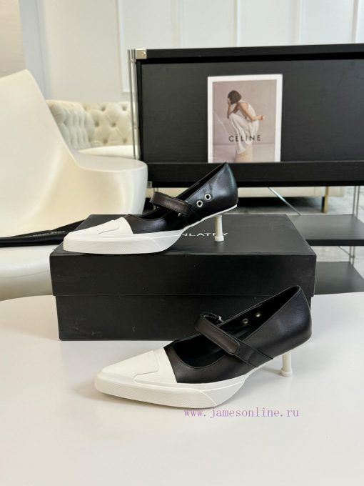 Mary JaneDYMONLATRY niche designer's new pointed short bootsHeight increase within 3cm, easynscd0wgv - Image 6