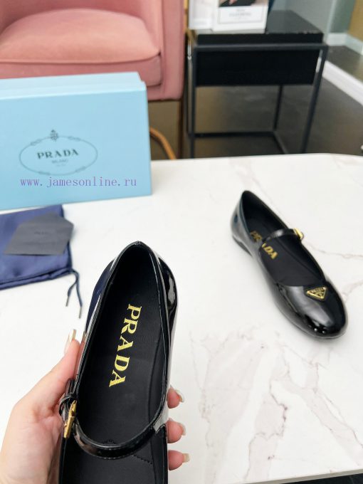 PRADA's 24 year new British style dance shoes, small leather shoes, and loafers - retro fashmcdzckqw - Image 7