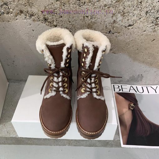 Celin's new wool Martin boots for autumn and winter are simple, stylish, durable, and timele1tzq2sro - Image 2