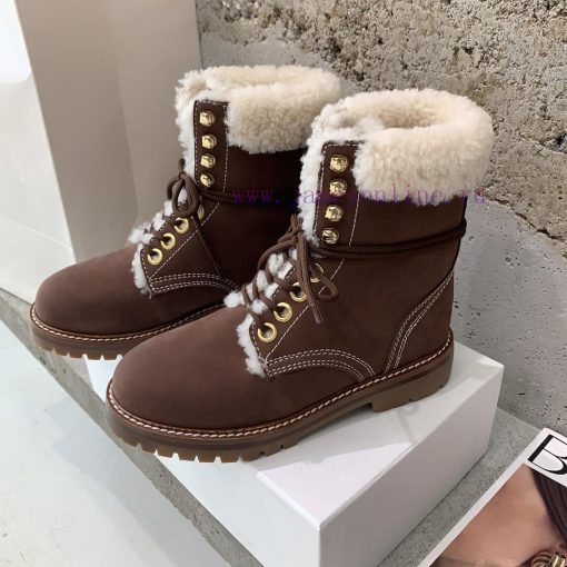 Celin's new wool Martin boots for autumn and winter are simple, stylish, durable, and timele1tzq2sro - Image 3
