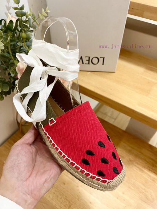 ~LOEWE purchasing grade 2025 early spring new fisherman shoes, comfortable, lightweight and d7s3argu - Image 7