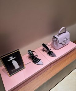 Saint Lauren*YSL Saint Laurent Hot Diamond Cross Belt Ultra High Heel Fashion Sandals24ss rhzmdhiwh9