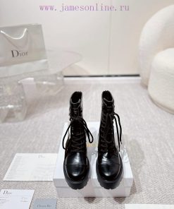 Smooth edged pearl leather surfaceDIOR CHRONO short boots 24ss new product Original purchasesl5pt9nf