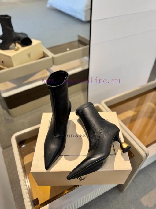 PriceVANDA NOVAKElastic sheepskin Elastic bootsLatest official website release [Heha] [Heha]iemwaniy - Image 5