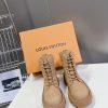 Louis Vuitton LV synchronous series new thick soled dad shoes couple's leather boots are ful12uz0fop