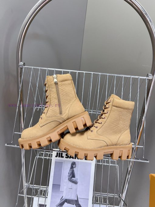 Louis Vuitton LV synchronous series new thick soled dad shoes couple's leather boots are ful12uz0fop - Image 7