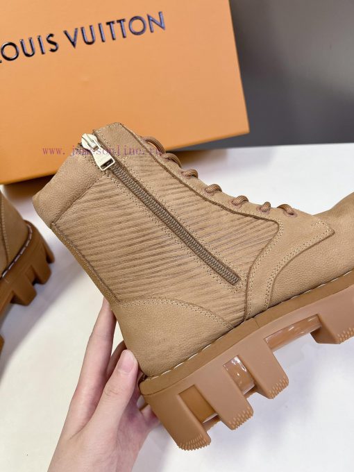 Louis Vuitton LV synchronous series new thick soled dad shoes couple's leather boots are ful12uz0fop - Image 10
