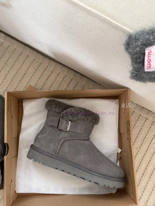 𝐔*g ₂₀₂₄ .  Curl up a row of buttoned snow bootsMilard Girl's Dream Boots~Handmade top layerjb27idr3 - Image 5