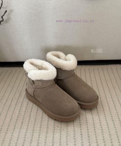 𝐔*g ₂₀₂₄ .  Curl up a row of buttoned snow bootsMilard Girl's Dream Boots~Handmade top layer5vw74r9o