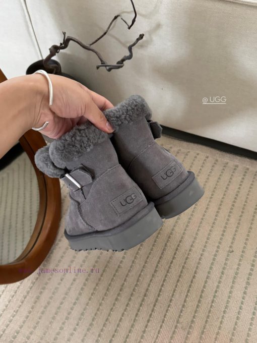 𝐔*g ₂₀₂₄ .  Curl up a row of buttoned snow bootsMilard Girl's Dream Boots~Handmade top layerjb27idr3 - Image 10
