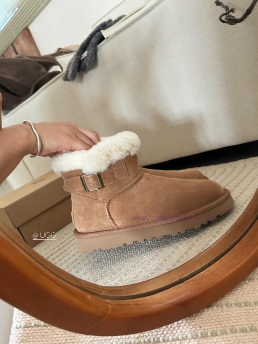 𝐔*g ₂₀₂₄ .  Curl up a row of buttoned snow bootsMilard Girl's Dream Boots~Handmade top layerk83sjn9t - Image 3