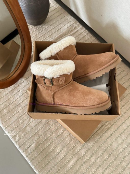 𝐔*g ₂₀₂₄ .  Curl up a row of buttoned snow bootsMilard Girl's Dream Boots~Handmade top layerk83sjn9t - Image 5