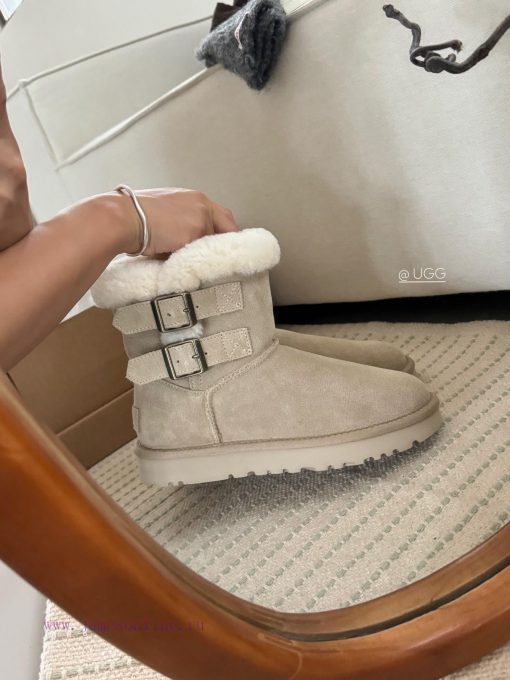 𝐔*g ₂₀₂₄ .  Curly double breasted snow bootsMilard Girl's Dream Boots~Handmade top layer of rsnqcwsd - Image 3