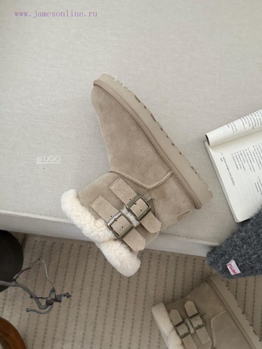 𝐔*g ₂₀₂₄ .  Curly double breasted snow bootsMilard Girl's Dream Boots~Handmade top layer of rsnqcwsd - Image 7