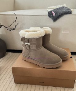 𝐔*g ₂₀₂₄ .  Curly double breasted snow bootsMilard Girl's Dream Boots~Handmade top layer of j4ecmdpz