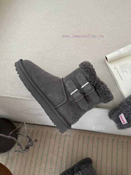 𝐔*g ₂₀₂₄ .  Curly double breasted snow bootsMilard Girl's Dream Boots~Handmade top layer of a1vdu0z5 - Image 9