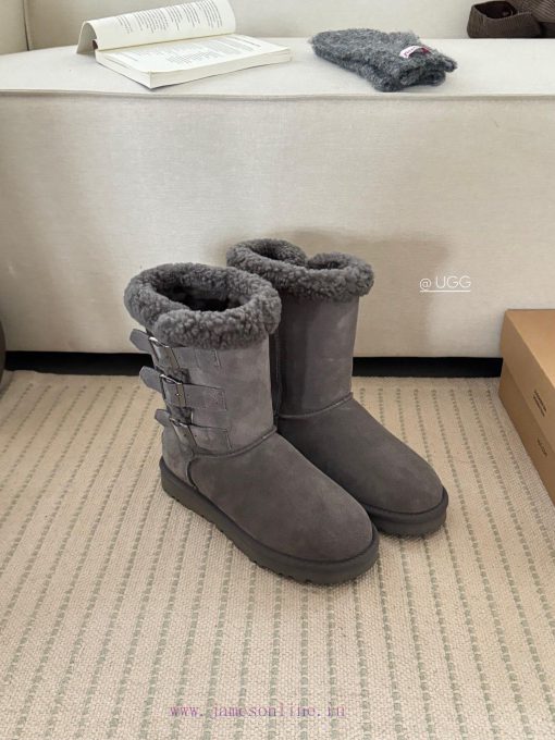𝐔*g ₂₀₂₄ .  Curly three breasted snow bootsMilard Girl's Dream Boots~Handmade top layer of cch747xik