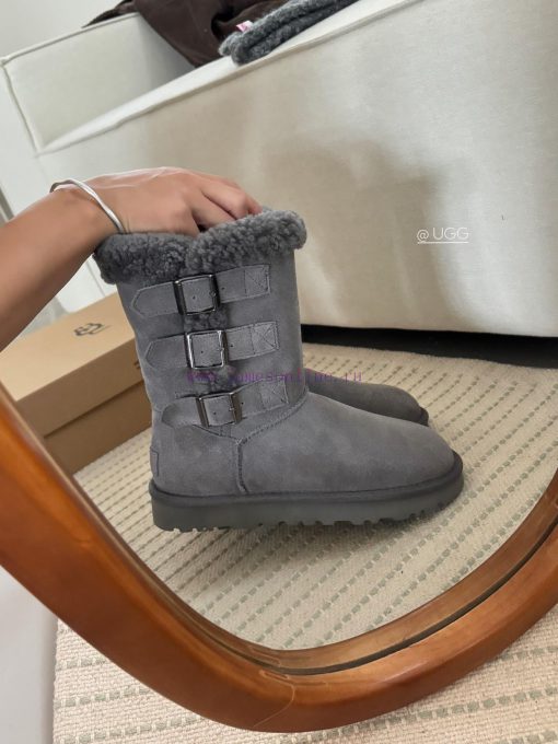 𝐔*g ₂₀₂₄ .  Curly three breasted snow bootsMilard Girl's Dream Boots~Handmade top layer of cch747xik - Image 3