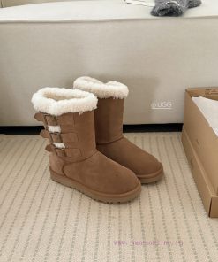 𝐔*g ₂₀₂₄ .  Curly three breasted snow bootsMilard Girl's Dream Boots~Handmade top layer of cgw0zmj17