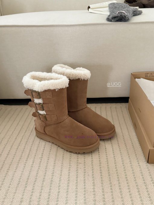 𝐔*g ₂₀₂₄ .  Curly three breasted snow bootsMilard Girl's Dream Boots~Handmade top layer of cgw0zmj17 - Image 2