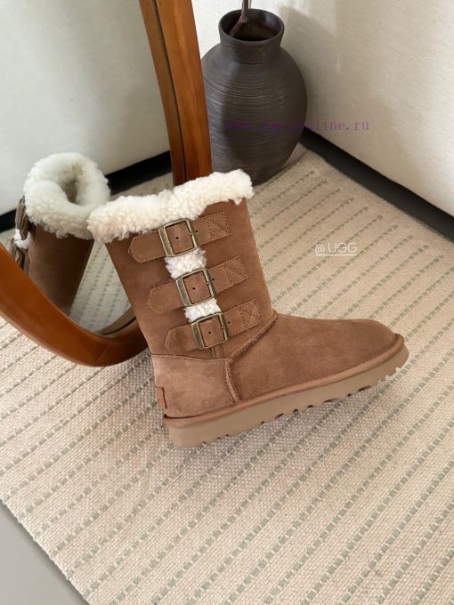 𝐔*g ₂₀₂₄ .  Curly three breasted snow bootsMilard Girl's Dream Boots~Handmade top layer of cgw0zmj17 - Image 8
