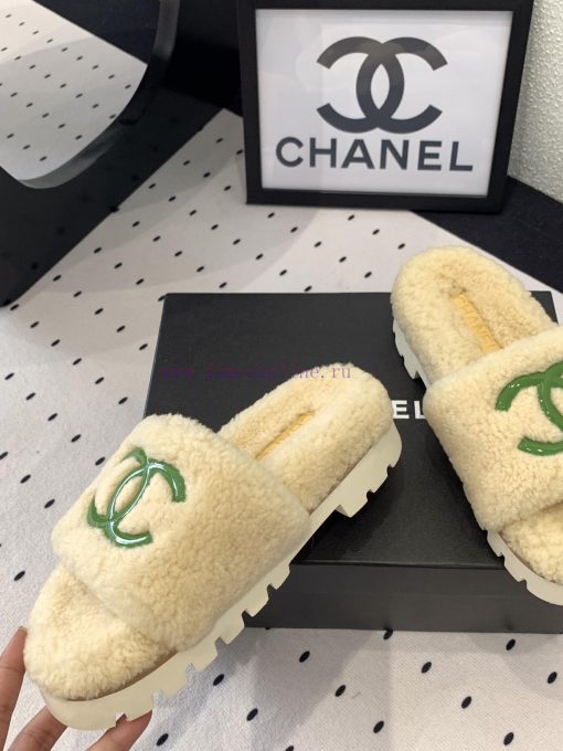 Chanel's new thick soled hairy shoes are fashionable and stylish, with a delicate and soft tltuj2xr1 - Image 4