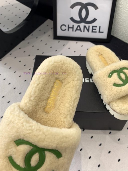 Chanel's new thick soled hairy shoes are fashionable and stylish, with a delicate and soft tltuj2xr1 - Image 5