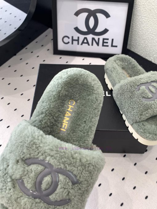 Chanel's new thick soled hairy shoes are fashionable and stylish, with a delicate and soft tmyi7x7hq - Image 5