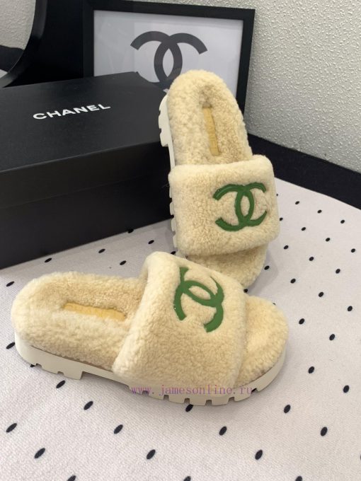 Chanel's new thick soled hairy shoes are fashionable and stylish, with a delicate and soft tltuj2xr1 - Image 8