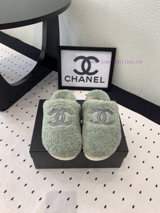 Chanel's new thick soled hairy shoes are fashionable and stylish, with a delicate and soft t1n5rh6bc