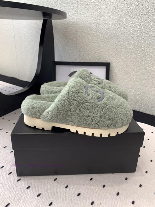 Chanel's new thick soled hairy shoes are fashionable and stylish, with a delicate and soft t1n5rh6bc - Image 5