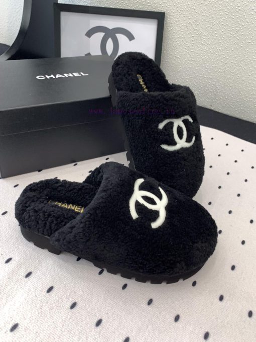 Chanel's new thick soled hairy shoes are fashionable and stylish, with a delicate and soft tr4etsj3c - Image 8