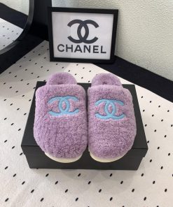 Chanel's new thick soled hairy shoes are fashionable and stylish, with a delicate and soft thk9nzx1m