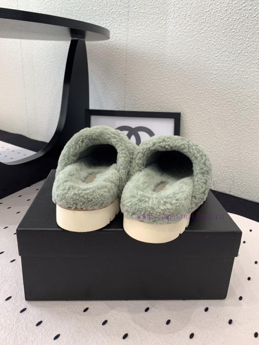 Chanel's new thick soled hairy shoes are fashionable and stylish, with a delicate and soft t1n5rh6bc - Image 9