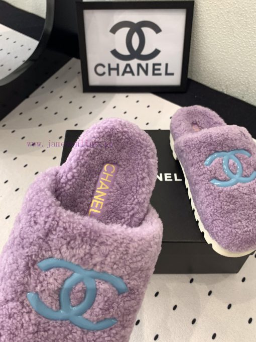 Chanel's new thick soled hairy shoes are fashionable and stylish, with a delicate and soft thk9nzx1m - Image 5
