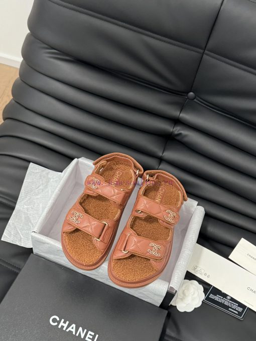 Chanel 24 new wool Velcro sandal series with foam outsoleAutumn and Winter Wool SeriesAll wosgv7xgf2