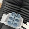 Chanel 24 new wool Velcro sandal series with foam outsoleAutumn and Winter Wool SeriesAll wo8w2i5rl0