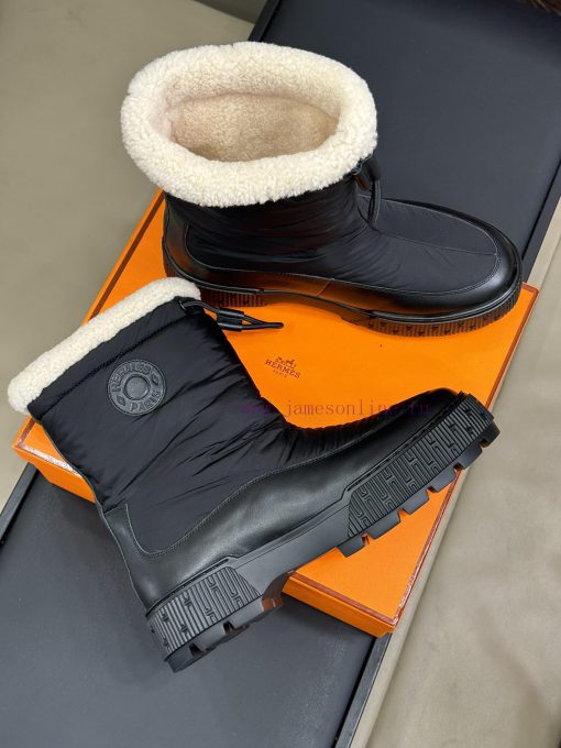 Herme…s fw24 new arrival～H Home 24 Autumn/Winter Snow Boots New ProductThe foam material solzda7p0iy - Image 5