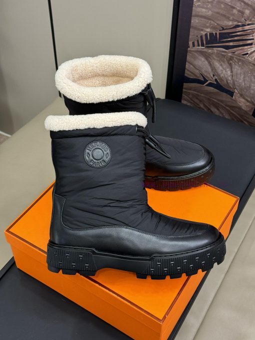 Herme…s fw24 new arrival～H Home 24 Autumn/Winter Snow Boots New ProductThe foam material solzda7p0iy - Image 6