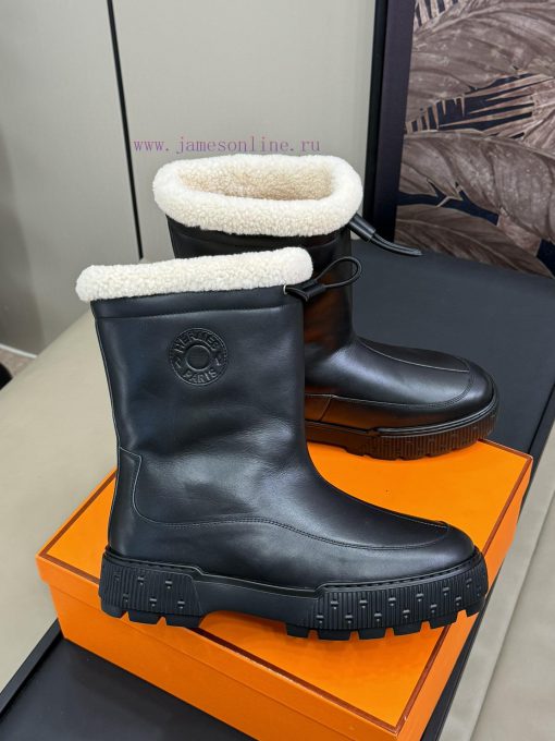 Herme…s fw24 new arrival～H Home 24 Autumn/Winter Snow Boots New ProductThe foam material soljtcl0v9f - Image 6
