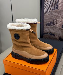 Herme…s fw24 new arrival～H Home 24 Autumn/Winter Snow Boots New ProductThe foam material solvtg9hcju