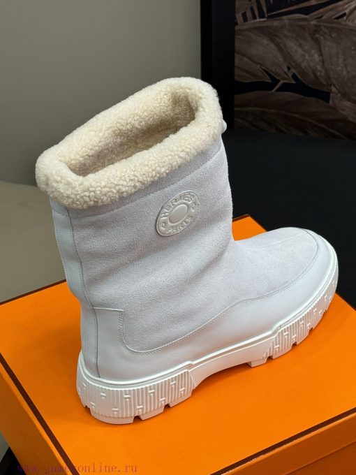 Herme…s fw24 new arrival～H Home 24 Autumn/Winter Snow Boots New ProductThe foam material sol6hu6n03l - Image 4
